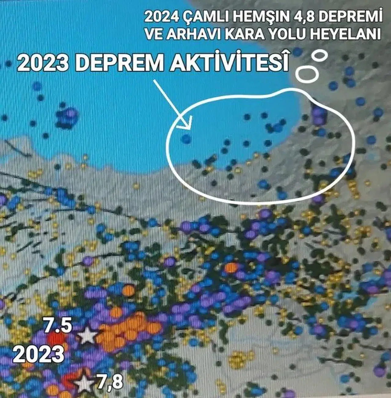 Doğu Karadeniz'de Mikro Deprem Kümesi ve Deprem Riski Uyarısı