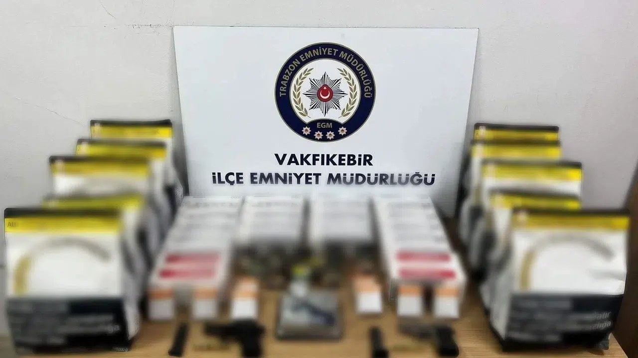 Vakfıkebir'de Kaçakçılıkla Mücadele: Silah ve Tütün Ele Geçirildi