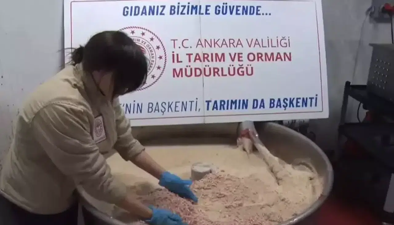Ankara’da Uygunsuz 16,7 Ton Hayvansal Gıda Ürünü İmha Edildi