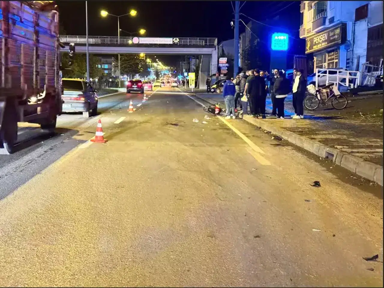 Bafra'da Elektrikli Bisiklet Kazasında Genç Hayatını Kaybetti