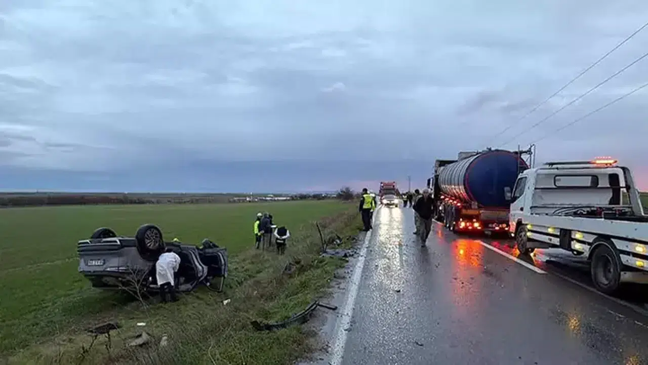 Tekirdağ'da Trafik Kazasında 70 Yaşındaki Kadın Yaşamını Yitirdi