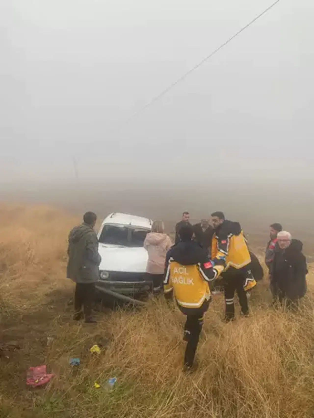 Sisli Hava Koşulları Acil Duruma Neden Oldu: 5 Yaralı Var!