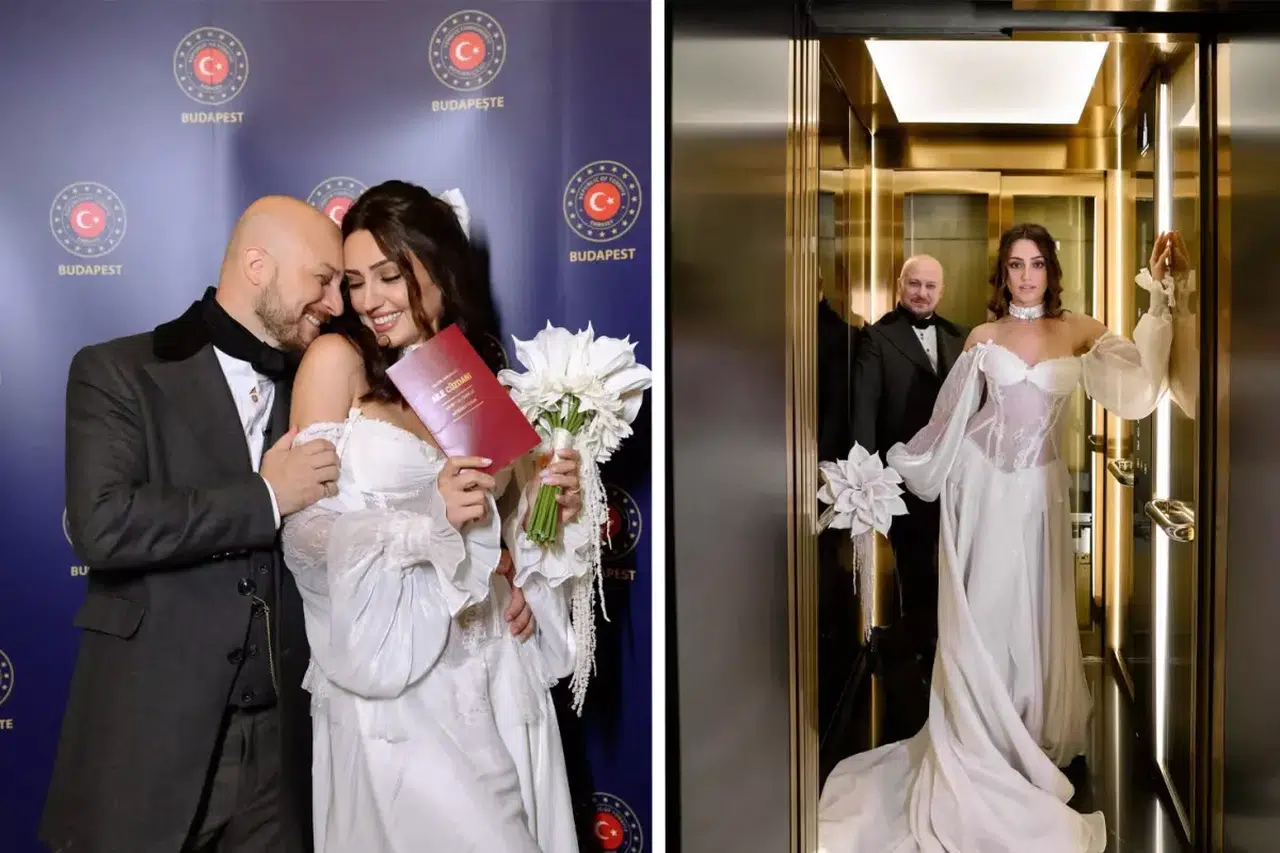Selin Genç Ve Onur Alp Erol, Budapeşte'de Sade Bir Törenle Evlendi!