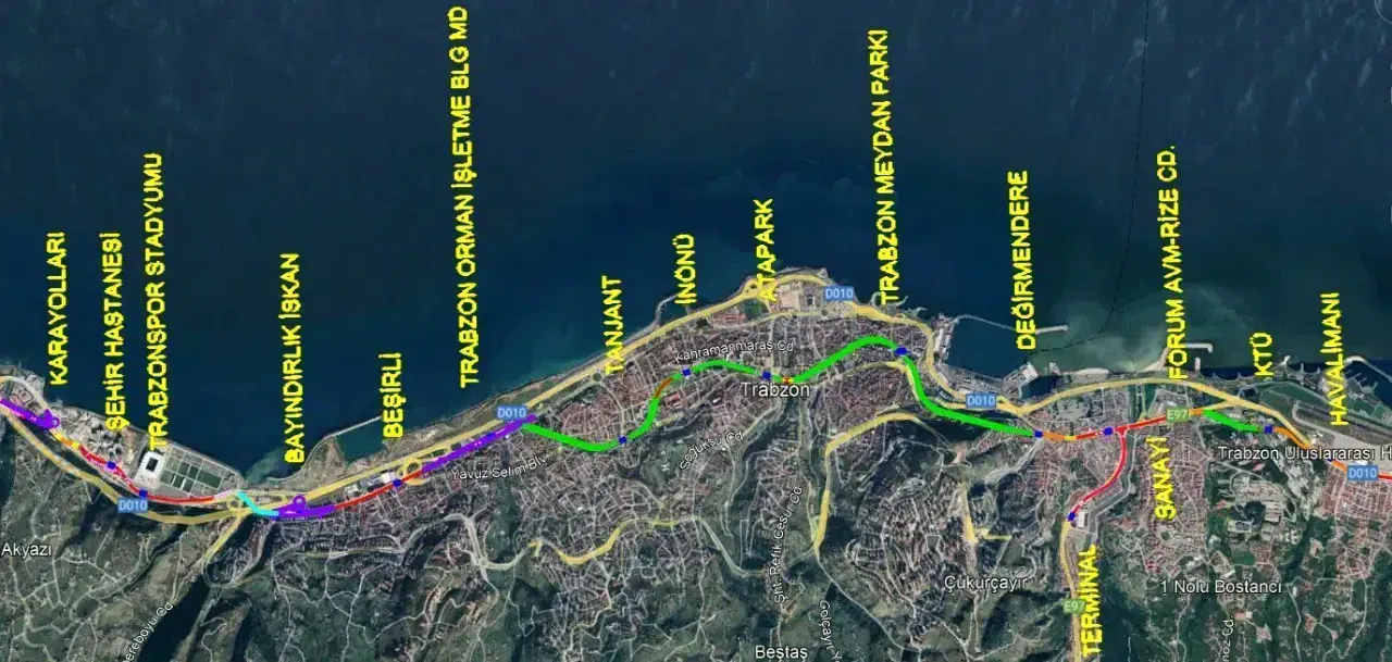 Trabzon Raylı Sistem İçin İlk Somut Adımı Atıyor: Ocakta İhale Var