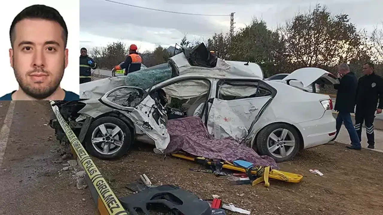 Burdur'da Trafik Kazasında Akademisyen Serkan Doğan Hayatını Kaybetti