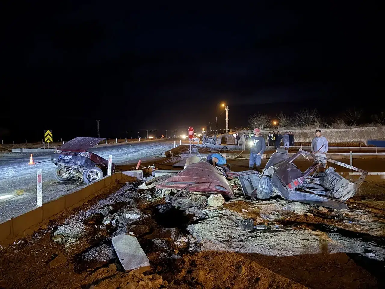 Afşin'de Yaşanan Otomobil Kazasında 3 Kişi Yaralandı