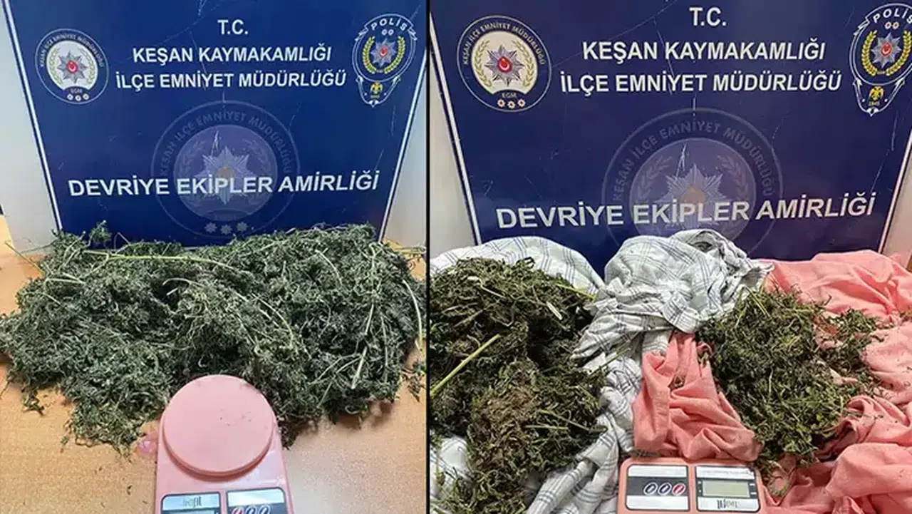 Edirne'de Uyuşturucu Operasyonu: Gizli Esrar ve Gözaltı