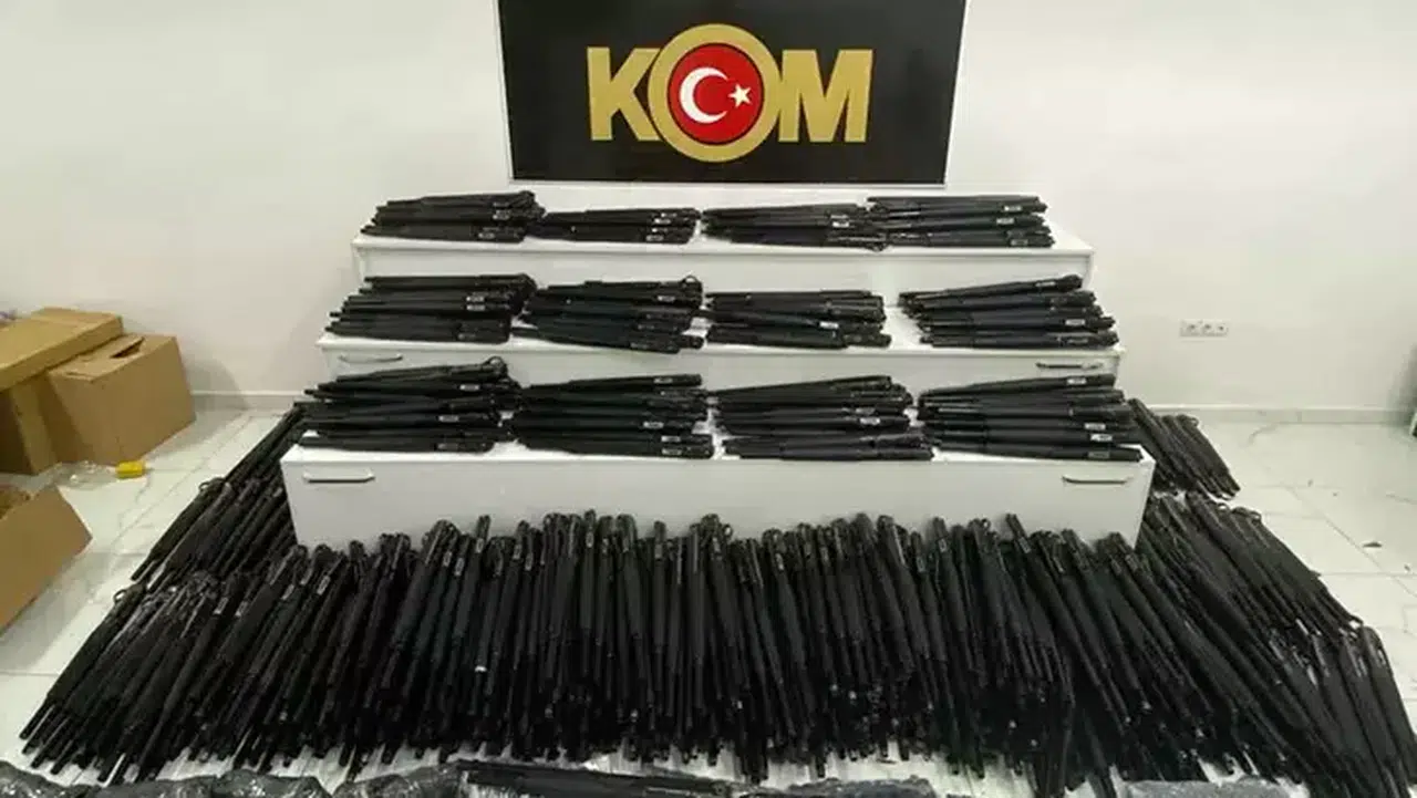 Konya'da Kaçak Silah Ticaretiyle İlgili Dev Operasyon