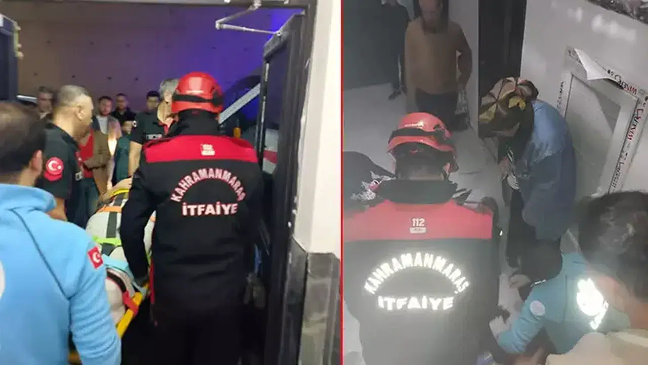 Kahramanmaraş'ta Asansör Faciası: 5 Kişi Yaralandı