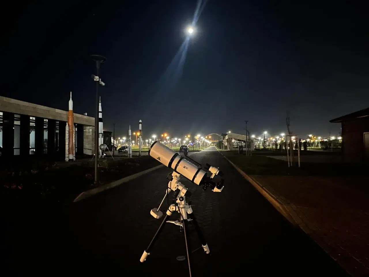 Trabzon'da Gençler İçin Soğuk Ay Gözlemi Etkinliği Gerçekleştirildi