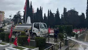 Trabzon'da Ramazan Bayramı İçin Kapsamlı Temizlik Çalışması