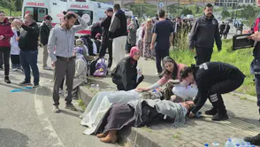 Bartın Üniversitesi'nde Meydana Gelen Otobüs Kazasında 44 Yaralı!