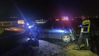 Park Halindeki Araç, Yolcu Otobüsüne Çarparak Kaza Yaptı!