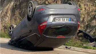 Mudanya'da Meydana Gelen Trafik Kazasında İki Kişi Yaralandı