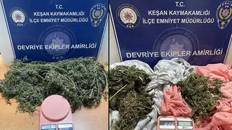Edirne'de Uyuşturucu Operasyonu: Gizli Esrar ve Gözaltı