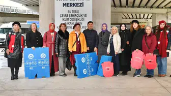 Ortahisar Belediyesi Öğrencilere Geri Dönüşüm Eğitimi Verdi