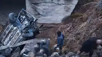 Kangal'da Meydana Gelen Trafik Kazasında 1 Kayıp, 2 Yaralı!