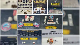 Trabzon'da Narkotik Operasyonları: Uyuşturucu Maddeye Geçit Yok!