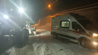 Trabzon'da Kar Şartlarına Karşı Sürdürülen Mücadele