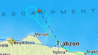 Pegasus Uçağı, Hava Koşulları Nedeniyle Ordu-Giresun'a Yönlendirildi