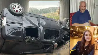 Tarsus'ta Köprüden Düşen Araçta Baba ve Gelini Hayatını Kaybetti