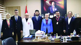 CHP Heyeti Akçaabat Hastanesi'nde: Sorunlar Görüşüldü