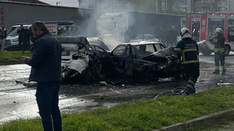Samsun'da Peş Peşe Çarpışan 5 Araçlı Zincirleme Trafik Kazası!