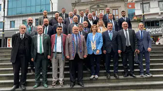 TİMBİR Heyeti Trabzon Gazeteciler Cemiyeti'ni Ziyaret Etti