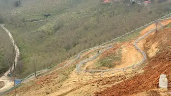 Trabzon'da Dağ Kızağı Projesi Açılışı Kurban Bayramı'na Sarktı