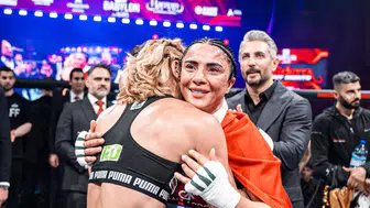Ankara'da Vendetta Fight Nights'da Sabriye Şengül Rüzgarı Esti