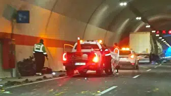Yeni Zigana Tüneli'nde TIR ve Tanker Çarpıştı, Yol Tehlike Altında!