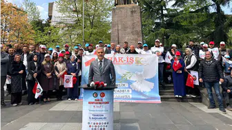 Trabzon'daki 1 Mayıs Kutlamalarında Aniden Durma Yaşandı!
