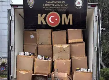Sakarya'da Kaçak Tütün Operasyonunda 2.4 Ton Tütün Ele Geçirildi
