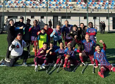 Trabzon Ampute Futbol Takımı, İzmir'i 7-0 Mağlup Etti