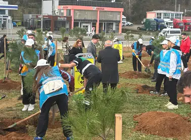 Trabzon’da 2 Bin Fidanla Doğaya Can Verme Etkinliği Düzenlendi