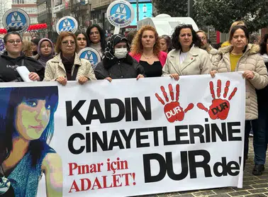 Pınar Kaynak İçin Adalet Yürüyüşü: "Kadın Cinayetleri Kabul Edilemez!"