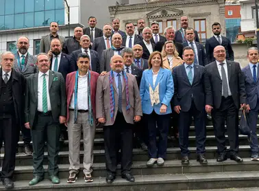 TİMBİR Heyeti Trabzon Gazeteciler Cemiyeti'ni Ziyaret Etti