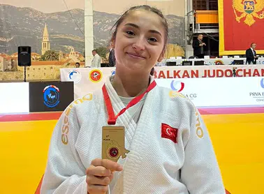Trabzonlu Judocu Ahsen Yıldırım, Balkan Judo Şampiyonu Oldu!