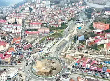 Trabzon'da Değirmendere Viyadüğü Projesi'nde Yoğun Çalışmalar Başladı!