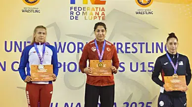 Elif Şevval Kurt'tan Trabzon'a Altın Madalya: Güreşte Balkan Şampiyonu