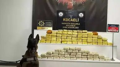 Kocaeli'de Operasyonda 45 Kilo Eroin ve 1 Kilo Esrar Ele Geçirildi
