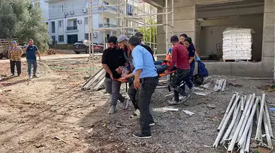 Fethiye'de inşaat işçisi asansör boşluğuna düşerek ağır yaralandı
