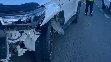 Akçaabat'ta TIR ve Otomobil Çarpıştı, Trafik Saatlerce Kilitlendi!