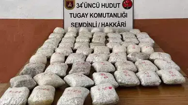 Hakkari’deki Uyuşturucu Operasyonunda 32 Kilo Madde Ele Geçirildi
