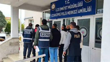 Uzunköprü'de Hapis Cezası Olan 5 Suçlu Operasyonla Yakalandı