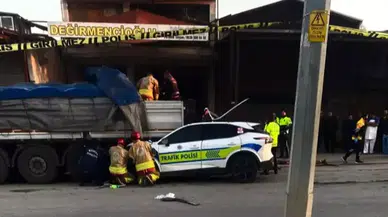 Alaşehir'deki TIR Kazasın; Bir Polis Memuru Şehit Oldu