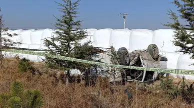 Karapınar'da Takla Atan Otomobilde Sürücü Hayatını Kaybetti