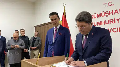 Bakan Tunç'tan Gümüşhane'ye Adalet Taahhütleri ve Yatırım Müjdesi