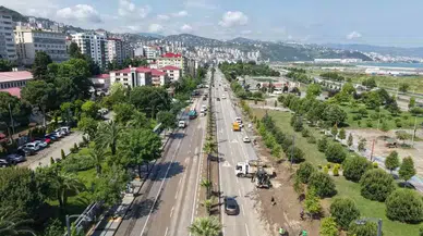 Trabzon'da Yol Çalışmaları ve Heyelanlar Trafiği Zorlaştırıyor