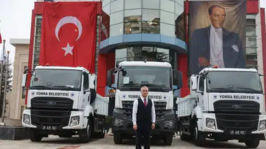 Yomra Belediyesi, Filosuna 25 Milyon TL'ye 3 Yeni Kamyon Ekledi